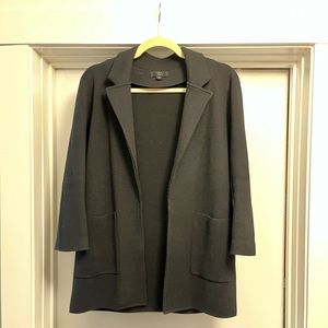 Sophie open front sweater blazer